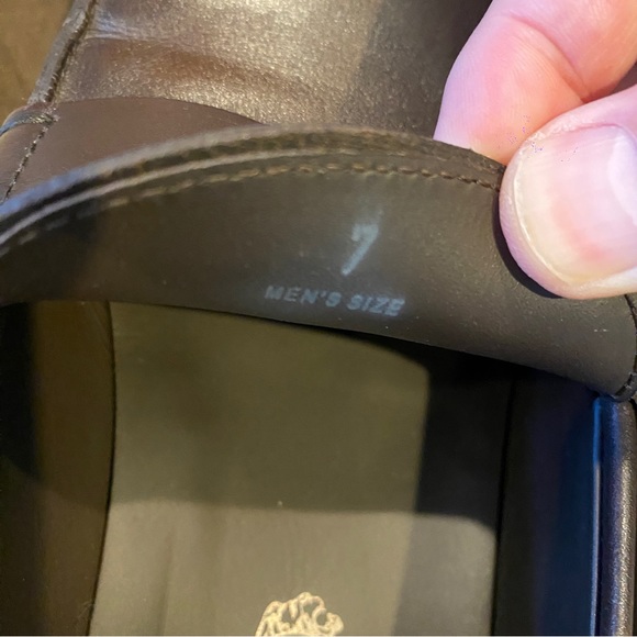 Tod's Classic Leather Penny Loafers Men's Dark Brown Slip-on UK7/US8 - Picture 8 of 10